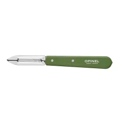 Opinel No 115 Khaki Beechwood Handle Peeler, 6cm Hot