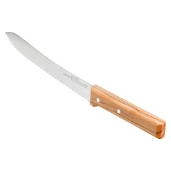 Opinel Parallele Olive Wood Bread Knife, 21cm Best