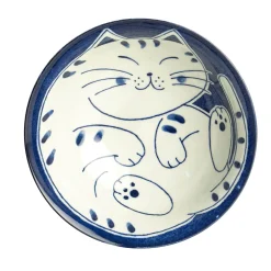 Emro Aziatica Orange Lucky Cat Japanese Ramen Bowl, 21cm Online