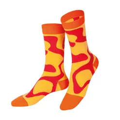 Eat My Socks Orange Socks, 2 Pairs Sale