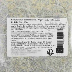 Wadaman Organic Yuzu & Sesame Furikake, 25g Hot