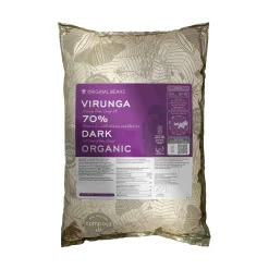 Original Beans 70% Cru Virunga Congo Dark Couverture Chocolate, 2kg Clearance