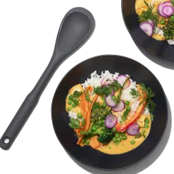 Oxo Grey Silicone Chop & Stir Cooking Spoon Clearance