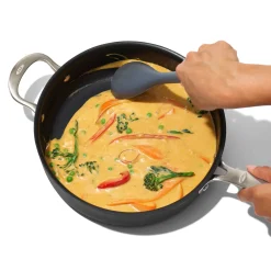 Oxo Grey Silicone Chop & Stir Cooking Spoon Clearance