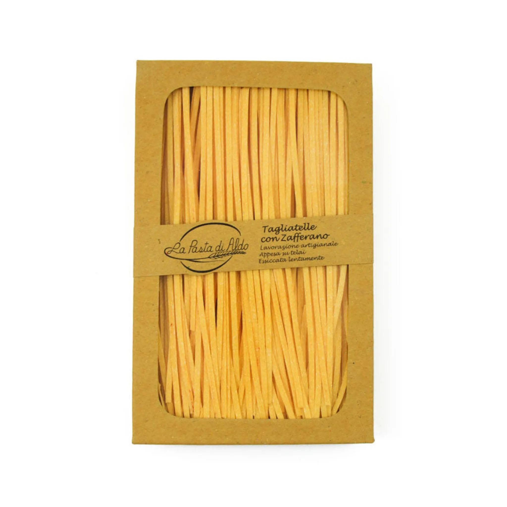 Pasta di Aldo Saffron Tagliatelle Egg Pasta, 250g