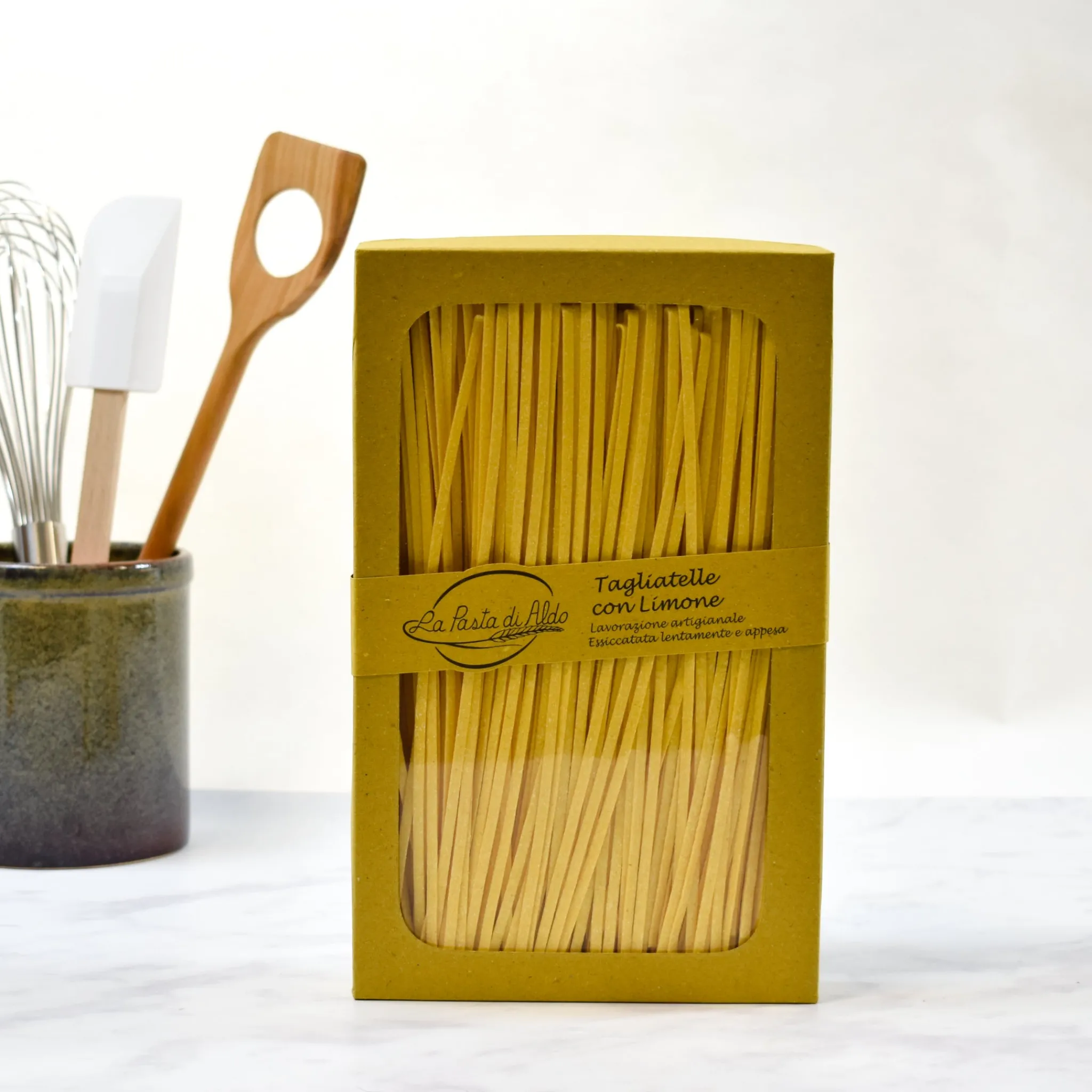 Pasta di Aldo Tagliatelle Egg Pasta with Lemon, 250g Hot