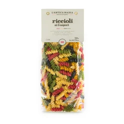 L'Antica Madia Pasta L'Antica Multicolour Pasta Riccioli, 500g Clearance