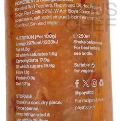 Payst Burnt Chilli Sauce, 250ml Online