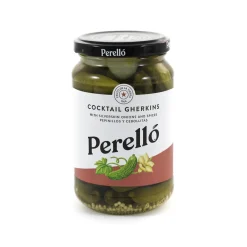 Perello Cocktail Gherkins, 190g Best