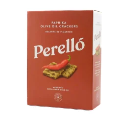 Perello Paprika Olive Oil Regana Crackers, 150g Online