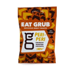 Eat Grub Peri Peri Crunchy Roasted Crickets, 15g Sale