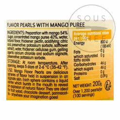 Christine Le Tennier Perles de Saveurs Mango Flavour Pearls