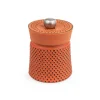 Peugeot Bali Fonte Cast Iron Pepper Mill Orange, 8cm Hot
