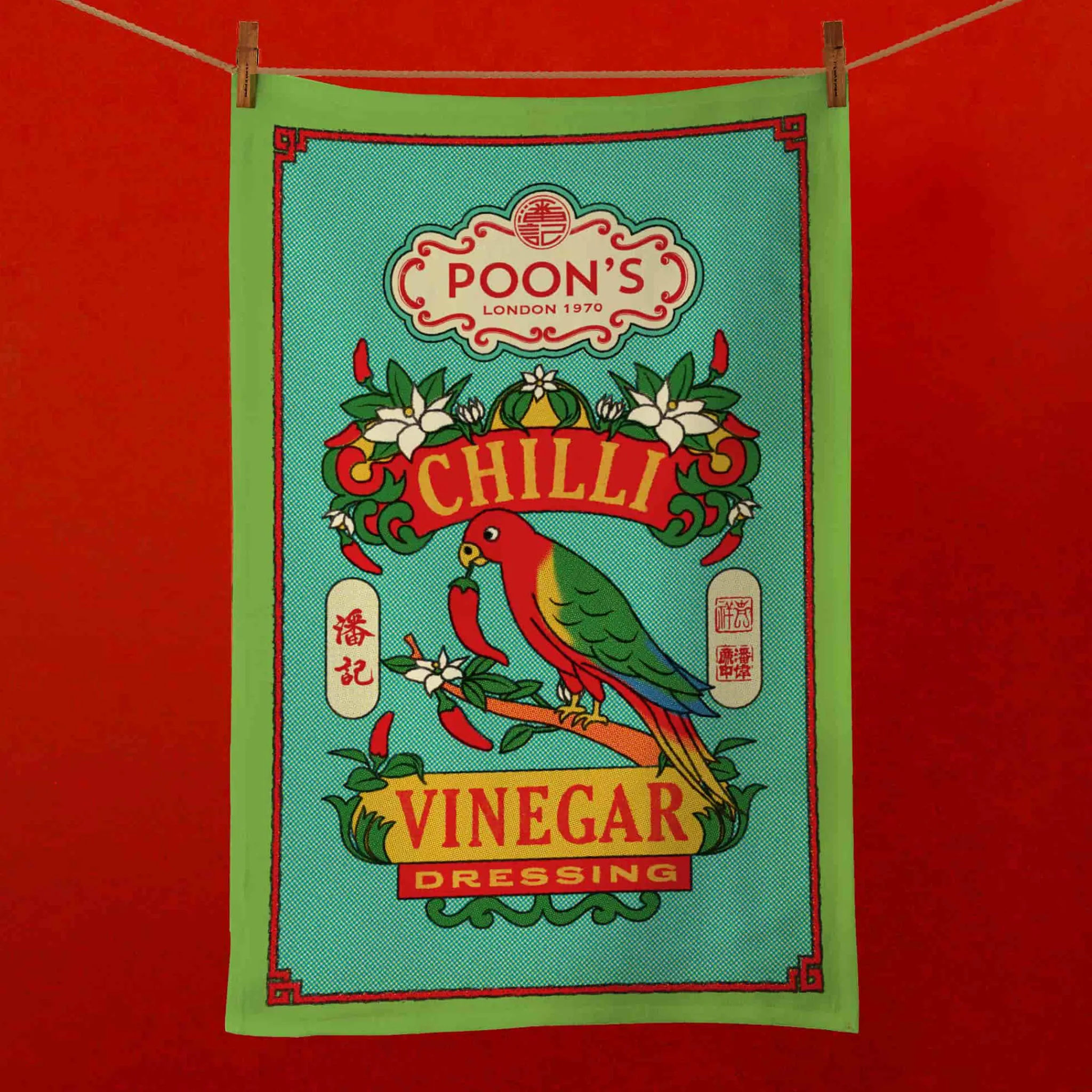 Poon's London Sauce Collection Tea Towel Sale