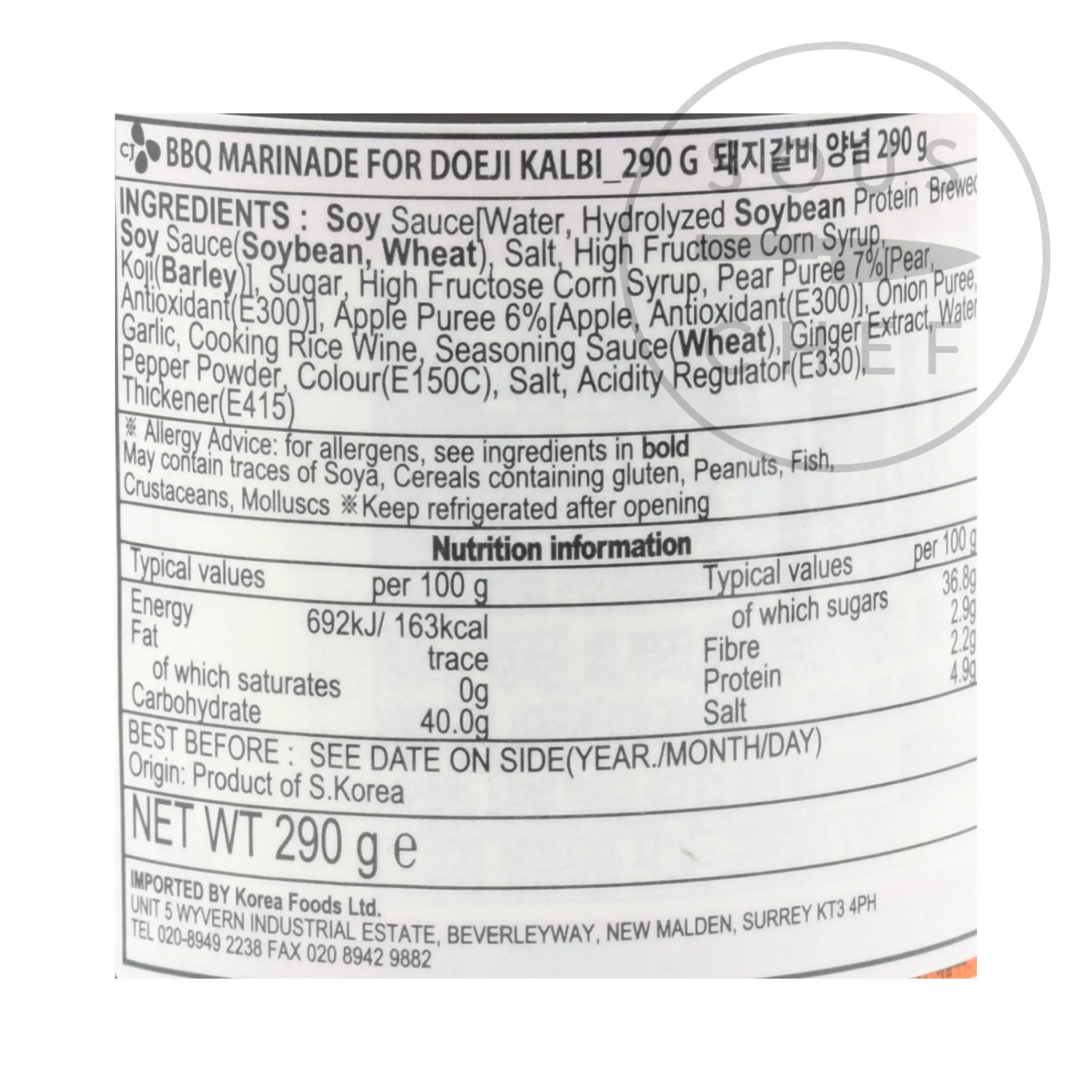 Daesang Pork Kalbi Marinade, 290g Online