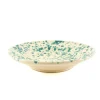 Puglia Handmade Puglia Aquamarine Splatter Pasta Bowl, 29cm Hot