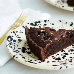 Puglia Handmade Puglia Black Splatter Ceramic Storage Jar, 15cm Hot