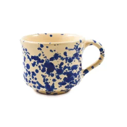 Puglia Handmade Puglia Blue Splatter Mug Clearance
