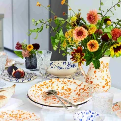 Puglia Handmade Puglia Blue Splatter Serving Board, 25cm Sale