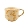 Puglia Handmade Puglia Dark Yellow Splatter Mug Discount