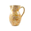 Puglia Handmade Puglia Lilac and Yellow Splatter Pitcher Clearance