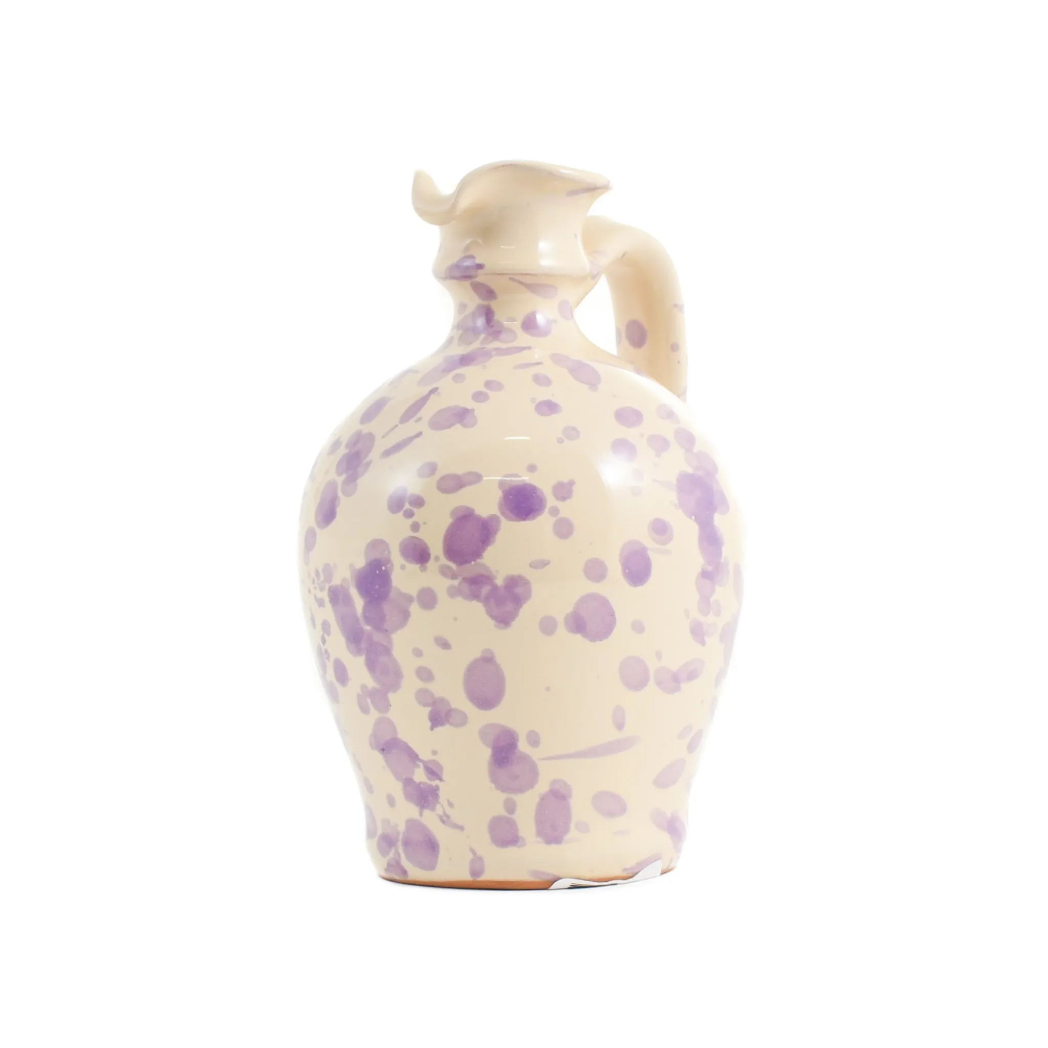 Puglia Handmade Puglia Lilac Splatter Oil Bottle, 250ml Best