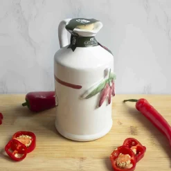 Galantino Puglian Olive Oil with Chilli in Terracotta Bottle, 250ml Best