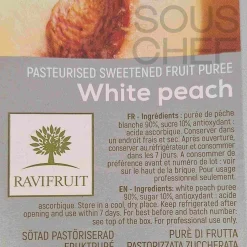Ravifruit White Peach Puree, 1 Litre Clearance