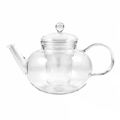Trendglas Round Glass Teapot & Strainer 1.2 litres Online