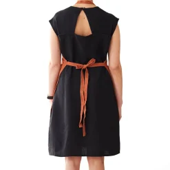 Linen Tales Rust Daily Linen Apron Clearance