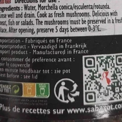 Sabarot Morel Mushrooms, 185g Online