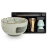 Kiji Stoneware & Ceramics Sakura Blossom Matcha Gift Set Hot