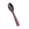 Sarah Petherick Black Horn & Rosewood Salt Spoon, 9cm