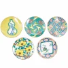 Seikou Porcelain Assorted Floral Side Plates, Set of 5, 15cm Discount