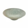 Kiji Stoneware & Ceramics Senkei Shallow Bowl, Green, 24cm Online
