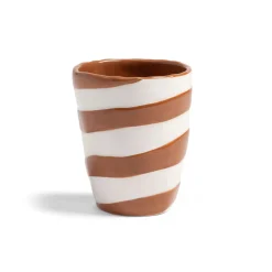 &Klevering Set of 4 Abstract Stripe Tumblers, 10cm Sale