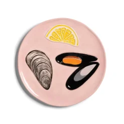 &Klevering Set of 4 Assorted Seafood Side Plates, 16cm Sale