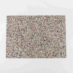 Liga Set of 4 Beach Clean Recycled Cork Rectangle Placemats, 35cm Discount