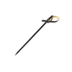 Eco Skewers Set of 100 Black Looped Bamboo Skewers Online