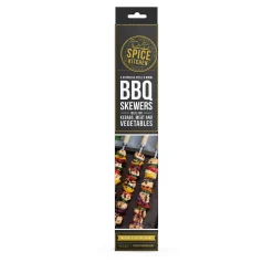 Spice Kitchen Set of 5 Heavy Duty Kebab BBQ Skewers, 53cm Discount