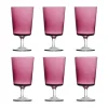 Ichendorf Milano Set of 6 Violet Stemmed Wine Glass Best