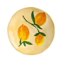 &Klevering Set of 4 Lemon Side Plates, 16cm Discount