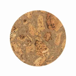 Liga Set of 4 Marbled Cork Round Placemats, 30cm Online