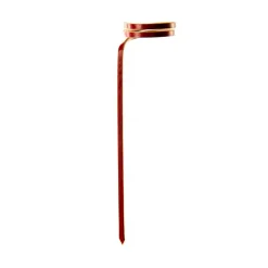 Eco Skewers Set of 100 Red Twister Bamboo Skewers, 9cm Clearance