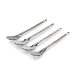 Le Brun Set of 100 Stainless Steel Canape Tasting Spoons Hot