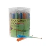 Smith & Sinclair Set of 36 Two-Tone Rock Candy Sticks