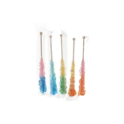 Smith & Sinclair Set of 36 Two-Tone Rock Candy Sticks