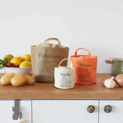 Balvi Set of 3 Vegetable Storage Bags Outlet
