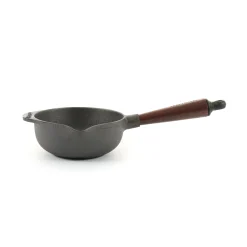 Skeppshult Traditional Cast Iron Saucepan, 1 litre Best
