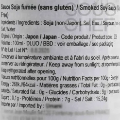IGETA SOY SAUCE Smoked Soy Sauce, 100ml Outlet